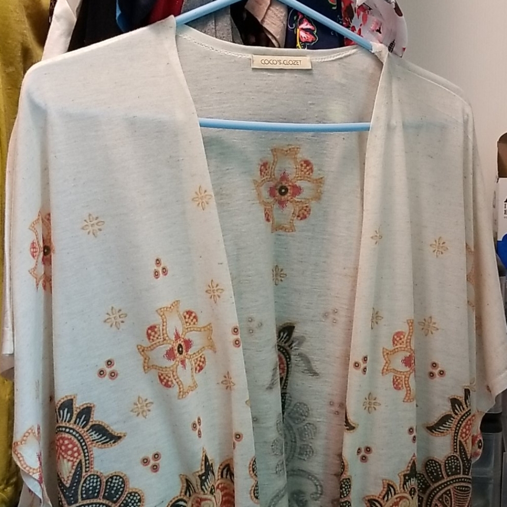 Cape style shrug